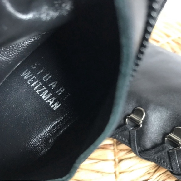 Stuart Weitzman Over the Knee Lace Up Boots 6 - Picture 3 of 3